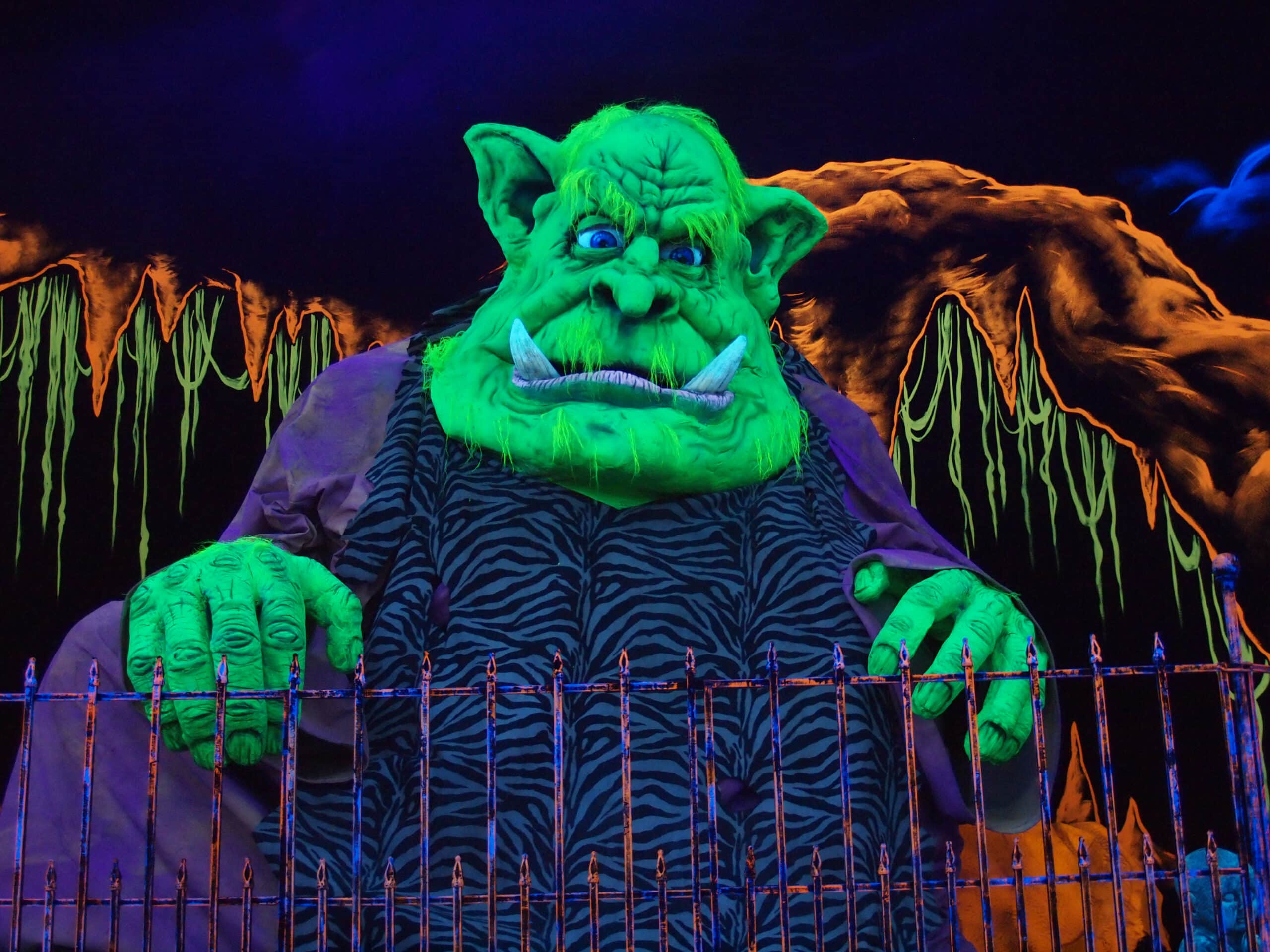 Glow in the Dark Ogre from Monster Mini Golf