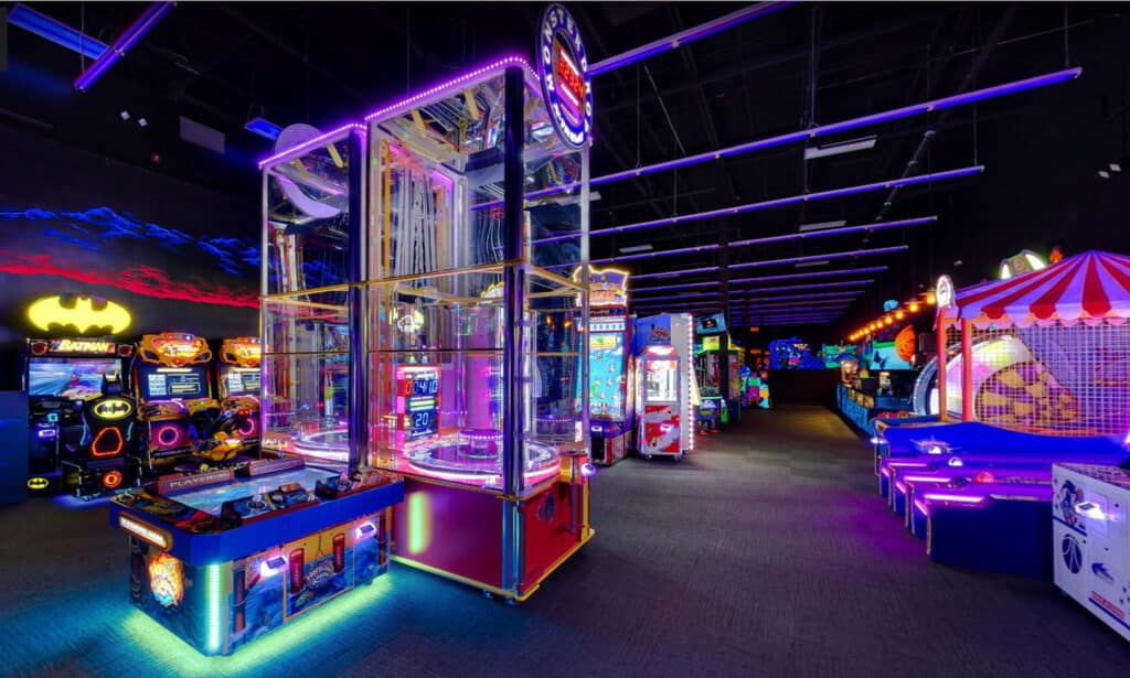 arcade game room