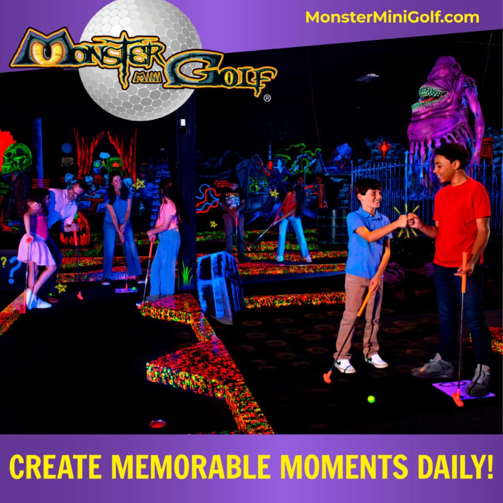 Monster Mini Golf Scares Up Record Growth In 2025 1 Boys on golf course