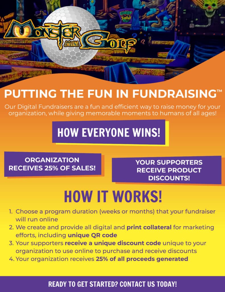 Digital fundraiser sales flyer cordova