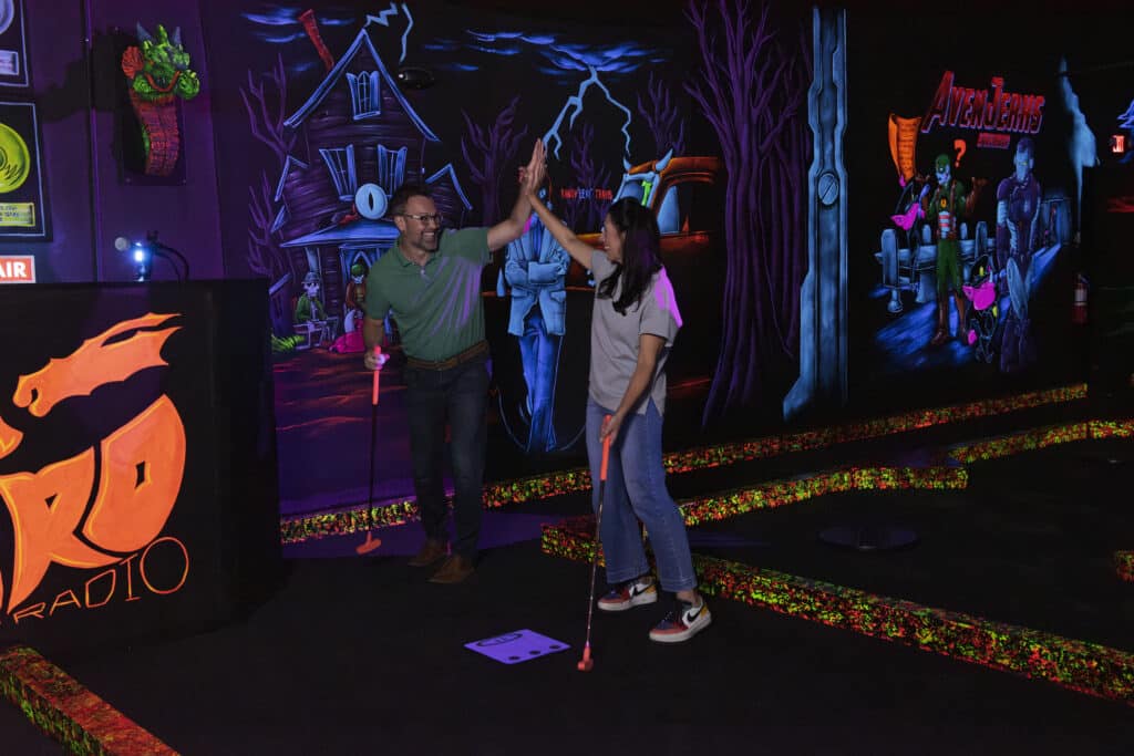 Mini golf date night 3