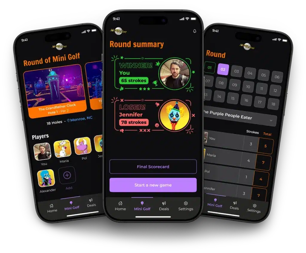 Monster Mini Golf Levels Up Guest Experience - Custom Mobile App Expands Franchise-Wide With Proprietary Gamification Technology 2 App image 1 cropped