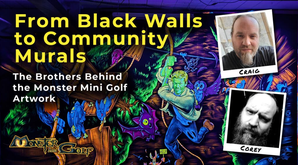 Art That Glows: Meet The Brothers Who Bring Monster Mini Golf To Life 1 Art that glows: meet the brothers who bring monster mini golf to life
